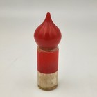 Vintage Rubyat Perfume 1 8 Fl Oz Miniature Glass Bottle Red Onion Dome Cap Star