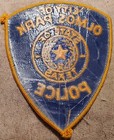 Tx City Of Olmos Park Texas Police Shoulder Patch