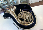 Extra Clean Used Conn 8d Double French Horn In Nickel Silver  W  Case mouthpiece