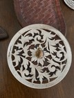 Fleming Sterling Silver Filigree Saddle Horn Cap Concho Vintage