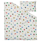 Ikea Gr  nfink Duvet Cover 1 Pillowcase F Crib  Multicolor  43  X 49 14  X 22 