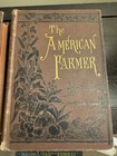 Antique Book Rare 2 Volume Set The American Farmer 1883  Over 700 Engravings