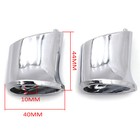 Chrome Rear Turn Signal Mount Bracket 1  Narrow For Dyna Fxd Fxdb Fxst Softail