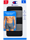 Champion Men s Performance Mesh Boxer Briefs M l xl    5 Pack