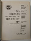 1970 Huntington West Virginia Polks City Directory We Are Marshall University Wv