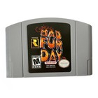 Conker s Bad Fur Day N64 Cartridge     Tested Working  No Box