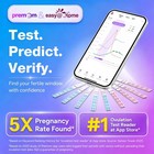 Ovulation   Pregnancy Test Strips Kit  Easy home 25lh   10hcg   35 Urine Cups