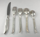 Vintage 1847 Rogers Bros  Flair Silverplate 5 Piece Place Setting   Flatware
