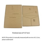 2025  Popular Card Holder Leather Craft Template Stencil Diy Pattern Tool