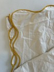 West Elm Ripple Shower Curtain 74   x74    Dark Horseradish Nwot Ob