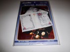 Vintage Bucilla Lot Of 2 Bible Cover Cross Stitch Kits The Lords Prayer   Lilies