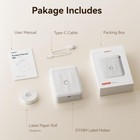 Label Maker Machine With Tape Niimbot Label Maker D110 Mini Portable Bluetooth