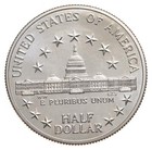 1989-d Congressional Bu Unc Half Dollar Us Congress 50c Commemorative