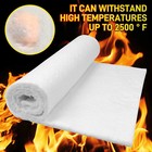 12 x24  Silicate Ceramic Fiber Blanket Fit For High Temperature Pipe Insulation