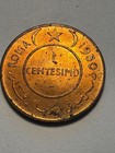 1950 Somalia 1 Centesimo Coin