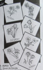 Aunt Martha s 3931 Flowers For Everyday Days Of Week Embroidery Transfer Pattern