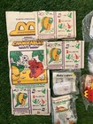 Lot Of 9 Vintage Mcdonald   s Mcdino Changeables Happy Meal Toys Transformer