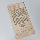 Pfabulous Pfaltzgraff Village Flyer Advertisement Brochure W  Original Receipt