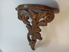 Vintage Wall Shelf  Unique Hand Carved Wall Shelf  Carved Wooden Shelf For Icons