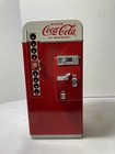 Vintage Coca Cola Metal Vending Machine Replica Coin Bank 