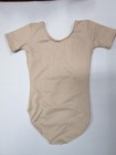 Nude Leotard New Size Tc Or Sc Short Sleeve Dance Costume Girls Child Toddler