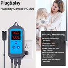 Heating Thermostat Temperature Controller Itc-308 humidity Controller Ihc-200 Us