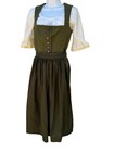 Vintage Octoberfest Dirndl Trachten Original Lanz Salzburg Wien Austria Sz 40