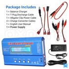 80w Fast Digital Balance Charger For Imax B6 Ac Lcd Rc Lipo Life Nicd Battery