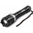 Police Stun Gun 8810 Rechargeable Led Flashlight Aluminum Black