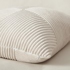 Topfinel Cream White Decorative Neutral Throw Pillow Covers 18x18 Inch For Couch