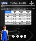 Exxact Sports Plain Youth Wrestling Singlets For Boys  Powerlifting Singlet