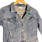 Girl Scouts Embroidered Denim Jacket     Big Girls Sz L  approx 12-14 