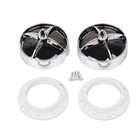 3 1 4   Turn Signal Lens Bezel Trim For Harley Heritage Softail Fatboy Road King