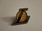 Lapel Hat Pin Los Angeles Lakers - Team Logo L - Black   Yellow 