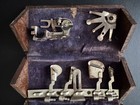 Antique Circa 1899 Singer Sewing Machine Accessory Puzzle Box