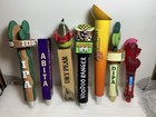 Lot Of 7 New Craft Brewery Draft Beer Tap Handles  Lot  10