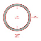 2 Exhaust Holder Gaskets For Kawasaki Prairie 700 Kvf700 4x4 2004 2005 2006