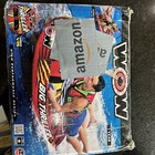 Wow Big Thriller Watersports Inflatable 2-person Towable Water Boating Deck Tube