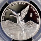 2017-mo Mexico 1 2 Oz Silver Proof Libertad Pcgs Pr 70 Dcam