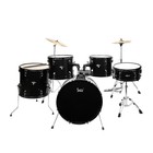 Glarry 5-piece Complete Full Size Pro Adult Drum Set Kit With Stool Drum Pedal
