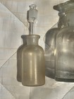 Vtg Lot Of Pharmacy apothecary Laboratory Medicine Glass Jar Bottles W  Stoppers