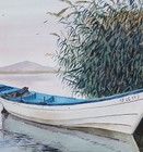 Original Painting In Watercolor  calmness    16 x 12  Not A Print