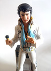 1977 Mccormick Elvis Presley Bourbon Whiskey Porcelain Decanter W box