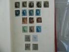 Belgium   Denmark   France Stamps Collection In Album  early To Middle 