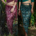 Belly Dance Costumes Hip Scarf Sequin Tassel Skirt Triangle Fringe Skirts Tribal