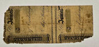1861  2 New Orleans Jackson Rr Civil War Note Train Recycled Draft Back Ag
