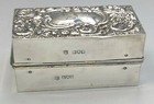 Antique Sterling Silver Curling Iron Travel Box  Sibray  Hall   Co  london  1884