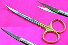 Premium German Tc Iris Scissors 4 5  Curved Surgical Dental Instruments 