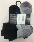Hanes Boys 10 - Pack No Show Socks Assorted Colors Size L   G Boys Shoe Size 3-9