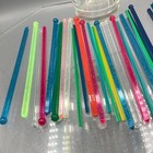 Lot  Of 35 Vintage Drink Stirrers Sticks - In Bartenders Glass